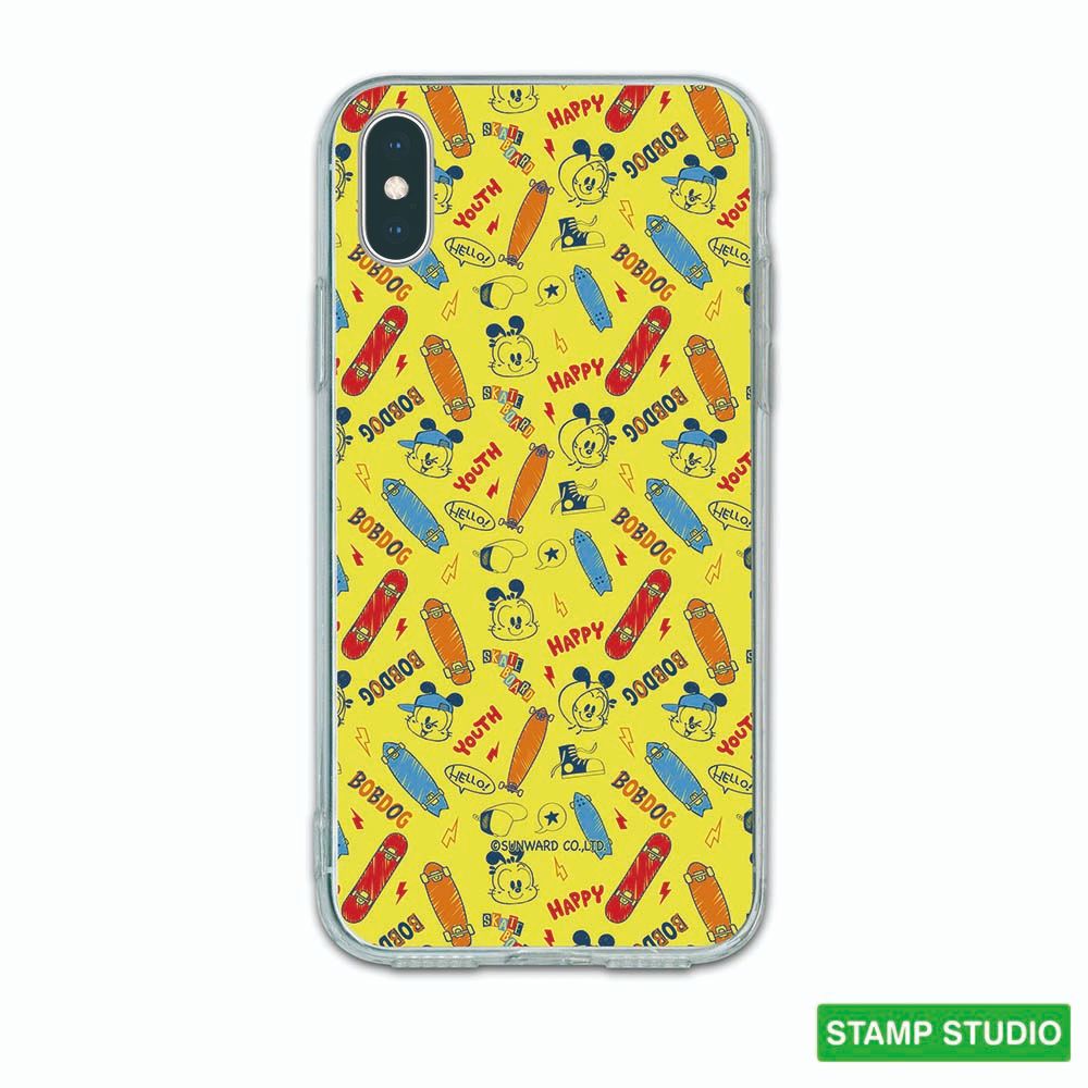 bobスケボー総柄クリア